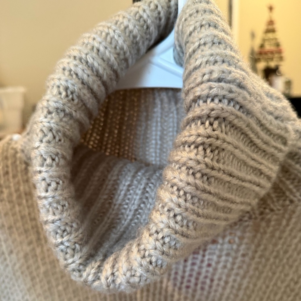 Mable Tan Knit Turtleneck Sweater- Medium - Picture 3 of 4